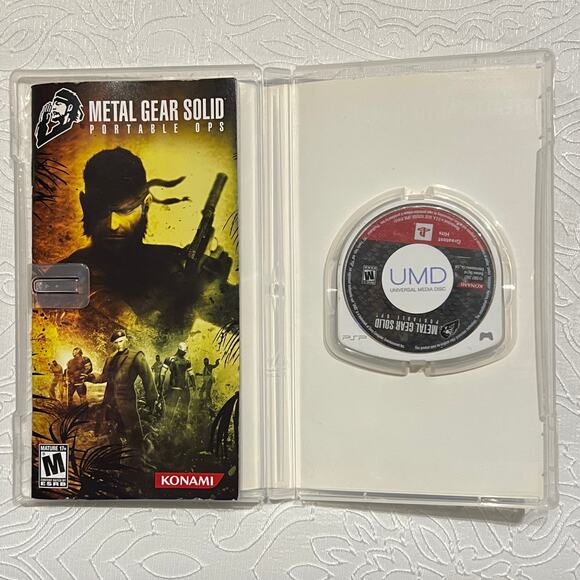 Metal Gear Solid Portable Ops for Sony PSP CiB - Picture 2 of 5